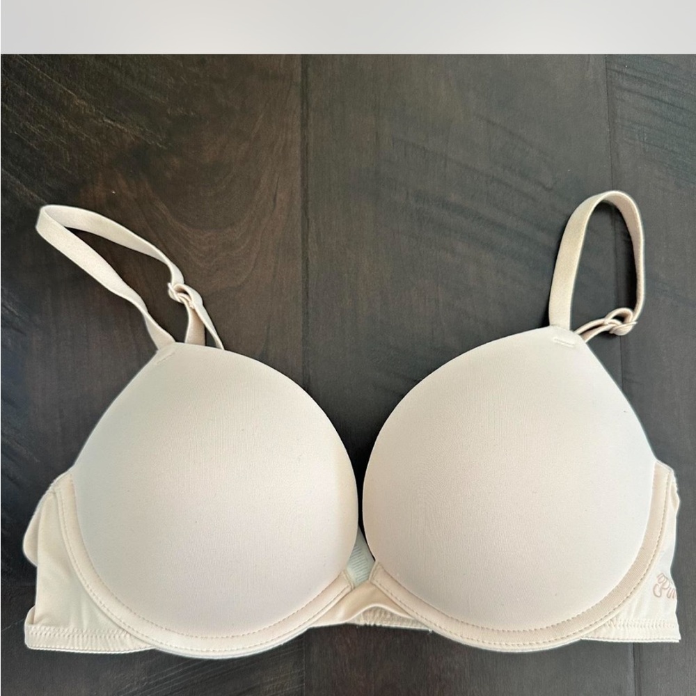 VS cream push up bra 34B
